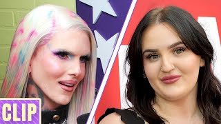 Jeffree Star Says Mikayla Nogueira Wasnt Legally Allowed to Address Mascara Controversy [upl. by Kreager999]