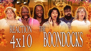 Hard R  The Boondocks 4x10 The New Black  Group Reaction [upl. by Naired]