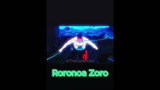 Roronoa Zoro Edit Keep Up anime edit roronoazoro zoro [upl. by Eicnahc]