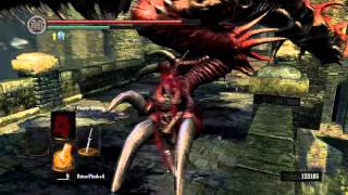 Dark Souls Hellkite drake kill NG Melee  bow  PW [upl. by Adnuhser820]