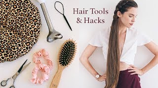 TOOLS AND HACKS FOR HEALTHY HAIR Natural Haircare [upl. by Barstow]