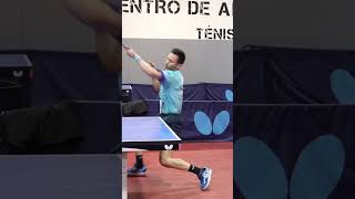 Perfect Forehand Monteiro🔥 ytshorts tabletennis [upl. by Felske401]