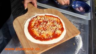 Pizzastein für Backofen und Grill von wwwslowcookde [upl. by Ajit]