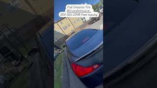 likeandsubscribe Ceramic tint applied DMV windowtint subscribe professionalwindowtinting [upl. by Scharff560]