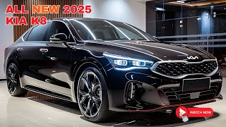 All New 2025 Kia K8 Revealed  The Next Luxury Sedan [upl. by Kosse]