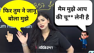 मैम मुझे आप की चू लेनी है  divyatripathimam physicswallah divyatripathimamfunnyvideo adda247 [upl. by Lebisor]