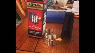 Rovner PR2 Platinum Ligature for Tenor Saxophone Demo  Joshua Coleman [upl. by Volding]