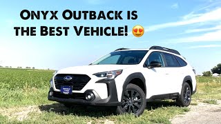 2024 Subaru Outback Onyx  Review and 060 [upl. by Felisha]