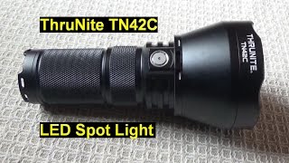 ThruNite TN42C Flashlight Hardcore Field Test Up To 5 Miles [upl. by Shoshanna]