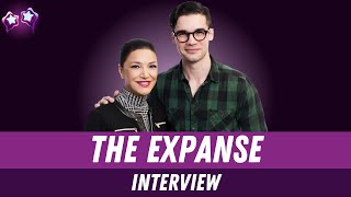 Shohreh Aghdashloo amp Steven Strait Interview on The Expanse TV [upl. by Ettolrahc]