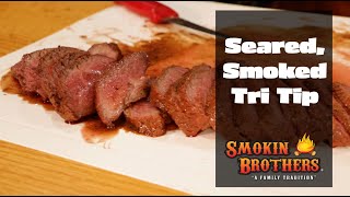 How To Smoke Tri Tip on a Wood Pellet Grill [upl. by Blaise]