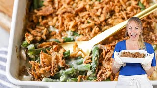 Make the Best Green Bean Casserole Without Canned Soup [upl. by Ziul351]