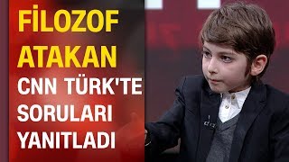 Filozof Atakan Kayalar CNN TÜRKte soruları yanıtladı nasıl bir eğitim almak istediğini anlattı [upl. by Kopans582]