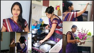 Saree Vlog  Safety Pin Hacks  Morning Cleaning  Mai Show Off Karti Hun😡  Achanak Se Barish [upl. by Asertal]