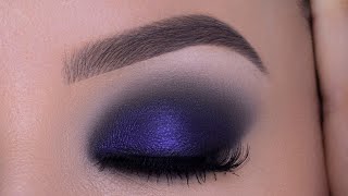 Purple eyeshadow tutorial jeffreestarcosmetics makeuptutorial eyeshadowtutorial purpleeyeshadow [upl. by Adorl967]