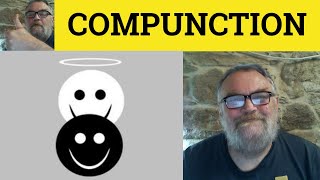 🔵 Compunction  Compunction Meaning  Compunction Examples  Compunction  Formal English [upl. by Oigroeg110]