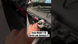 Tesla Model Y SR Servis yok demeyin  teslamodely modely servis [upl. by Brandice955]