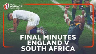 Is this the most dramatic ending to a semifinal  England v South Africa  Rugby World Cup 2023 [upl. by Olzsal]