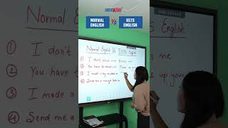 Normal English vs IELTS English [upl. by Novek]