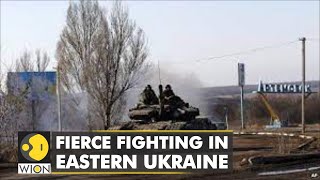 Russia intensifies attack on Ukraine Donbas twin cities Luhansk and Donetsk under shelling  WION [upl. by Montano637]