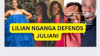 INTRESTING  LILIAN NGANGA DEFENDS JULIANI [upl. by Anaylil895]