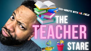 EDU Minute Teacher STARE with Aaron Field [upl. by Oinafipe]