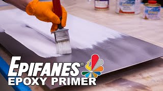 How To Apply Epifanes Epoxy Primer  A Highly Protective Two Part Primer [upl. by Ahsiel834]