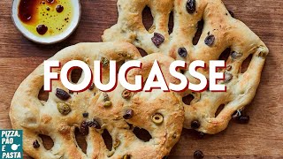 Como fazer FOUGASSE  Um clássico pão francês [upl. by Melbourne]