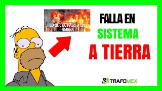 ¡EJEMPLO de FALLA en SISTEMA de PUESTA a TIERRA [upl. by Alyag850]