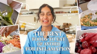 AntiInflamatory Diet  Foods to eat daily and avoid [upl. by Juno]