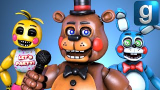 Gmod FNAF  Review  Brand New AR Toy Freddy Toy Bonnie amp Toy Chica Playermodels amp NPCs [upl. by Aihtenak]