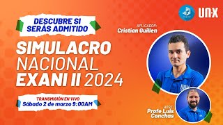 Aplicaciòn Simulacro Nacional EXANI  II  Enero Junio 2024 [upl. by Asiruam542]