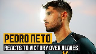 Neto reflects on his performance v Alaves [upl. by Euqina]