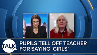 “They Need A SLAP”  Teacher Forced To Apologise To Pupils For Saying quotGood Afternoon Girlsquot [upl. by Azzil881]