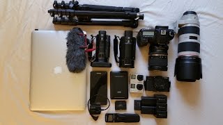 Overview of my Camera Gear amp Arriving in London  Day 1 in Europe [upl. by Zacks319]