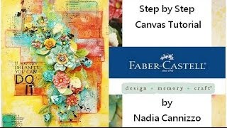 Gelatos Tutorial for Faber Castell Design Memory Craft Guest Design Team [upl. by Madge449]