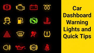 Warning Lights On Your Car’s Dashboard What Do They Mean Explanation  Quick Tips  Bright Source [upl. by Ansley992]