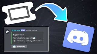 How To Setup Ticket Tool Bot In Your Discord Server  Ticket Tool [upl. by Land780]