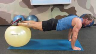 Abs amp Core Workout Using a Fit Ball [upl. by Myrtice]