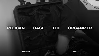 PELICAN 1510 CASE LID ORGANIZER BEST ACCESSORY FOR CREATORS [upl. by Elleynod]