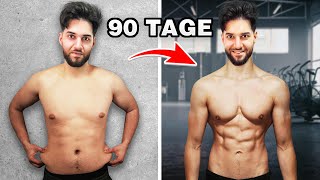 Meine 90 Tage FITNESS Transformation ApoRed [upl. by Yemar485]