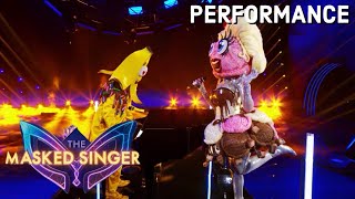 Banana Split sings “Cry Me A River” by Michael Bublè  THE MASKED SINGER  SEASON 6 [upl. by Boucher]