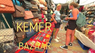 KEMER ANTALYA BAZAAR on THURSDAYS REPLICA 🇹🇷 TÜRKIYE turkey antalya bazaar Kemer [upl. by Nylimaj662]