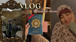 VLOG muslimah diaries👷🏻‍♀️ يومياتي بدون فلتر🎀 Girls talks [upl. by Max]