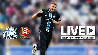 🔴 Worcestershire vs Essex  LIVE FROM NEW ROAD WORCESTER [upl. by Sitoeht]