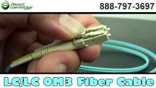 LC LC Fiber Optic Patch Cable multimode 1 meter [upl. by Nirik]