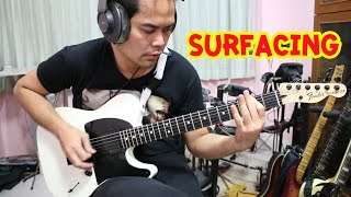 Slipknot  Surfacing Guitar Cover By BleerHeat [upl. by Tana462]