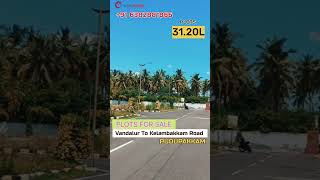 Vandalur to Kelambakkam Main Road Pudupakkam 91 6382881866 chennai realestate siruseri omr [upl. by Madanhoj226]