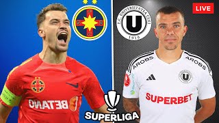 🔴 FCSB  U Cluj 11  SUPERLIGA ROMANIA  LIVE FCSB [upl. by Leummas]