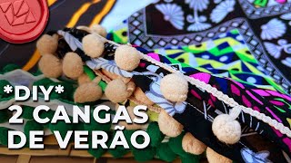 diy  Faça suas cangas de praia verão 2024 [upl. by Hentrich378]